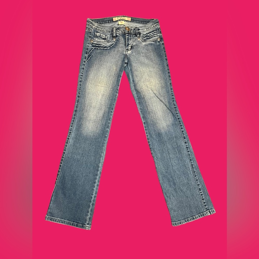 y2k flare jeans